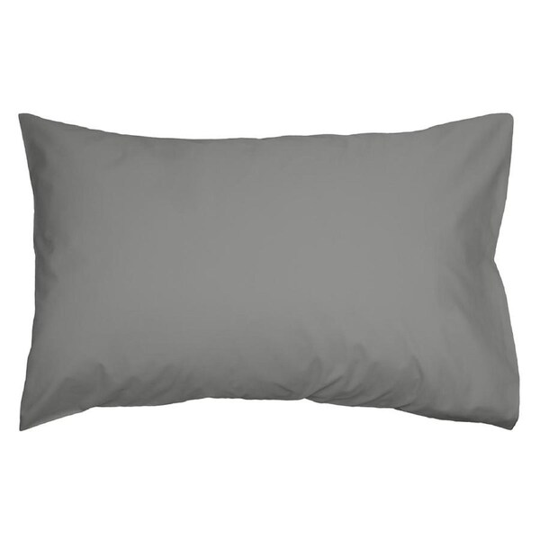 2pc Algodon Pillowcases For Pillow 300TC Cotton Charcoal Home/Bedding 48x74cm