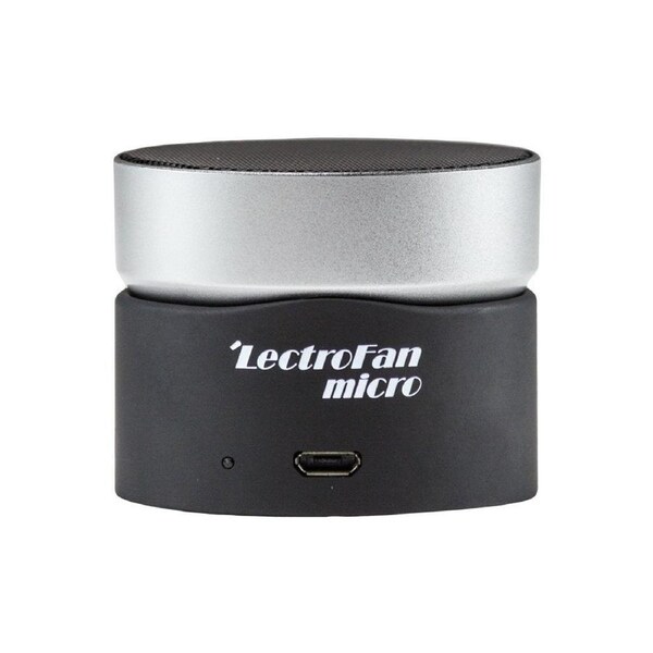 Lectrofan Micro2 Adaptive Sound Technologies Lectrofan Micro2 Sleep Sound Machine & Bluetooth Speaker with Fan Sounds, White Noise
