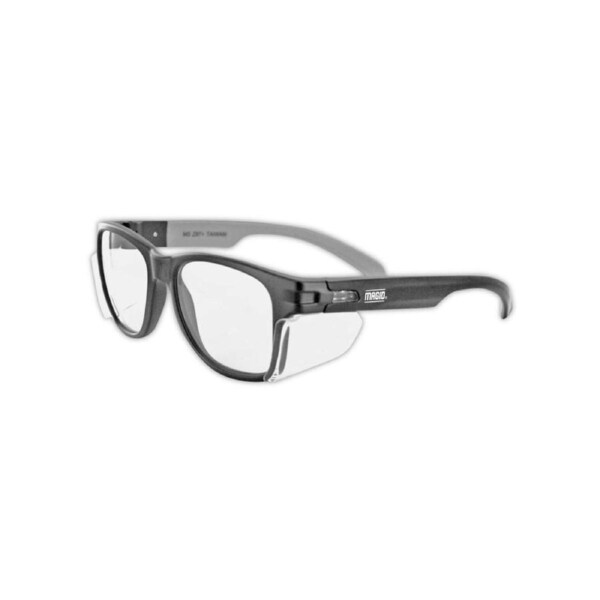 MAGID Y50BKAFC Iconic Y50 Design Series Safety Glasses with Side Shields - ANSI Z87+ Performance, Scratch & Fog Resistant, Comfortable & Stylish, Clot