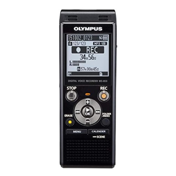 Olympus Voice Recorder WS-853 with 8GB, Voice Balancer, True Stereo Mic