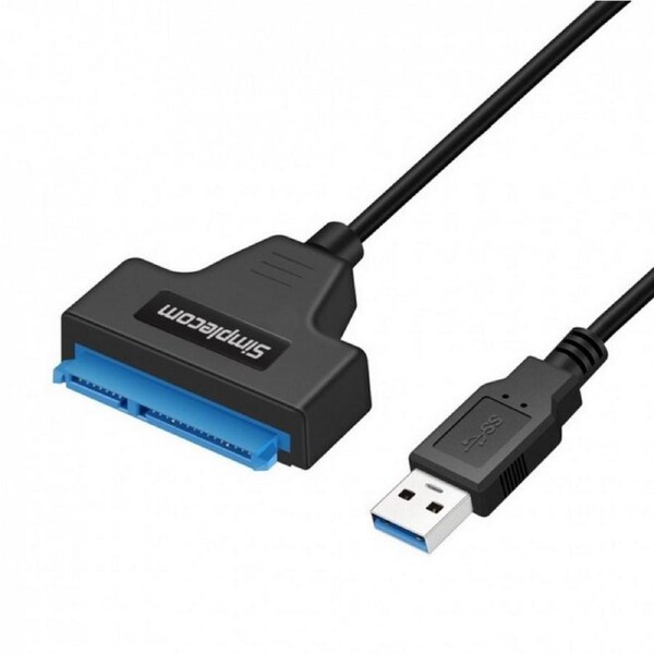 Simplecom USB 3.0 to SATA Adapter Cable for 2.5" SSD/HDD [SA128]
