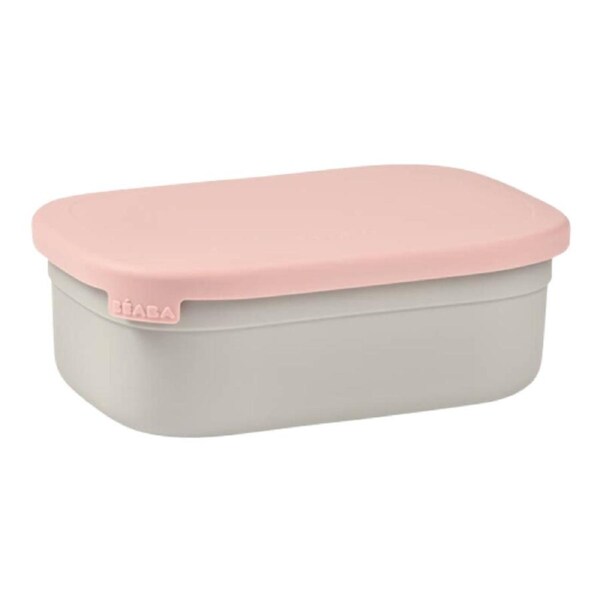 Beaba Stainless Steel Lunch Box - Vintage Pink