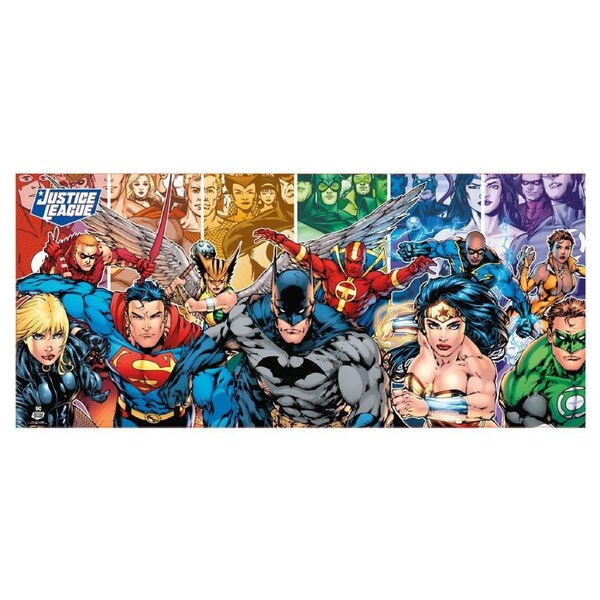 DC Comics Justice League Gaming Desk Non-Slip Smooth Surface Mousepad 90x40cm