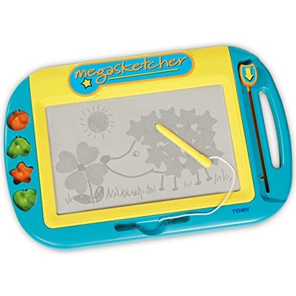 Tomy 40 x 31.8cm Megasketcher Motorised Magnetic Drawing Board Kids/Childrens 3+