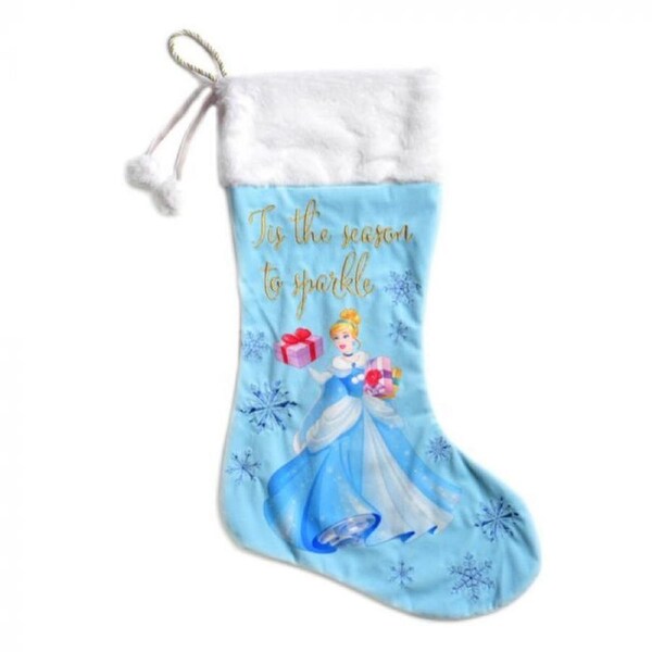 Cinderella Princess Christmas Stocking 'Season Sparkle' 65cm