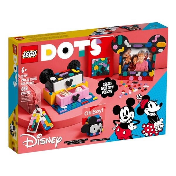 LEGO 41964 Mickey Mouse & Minnie Mouse Back-to-School Project Box - DOTS