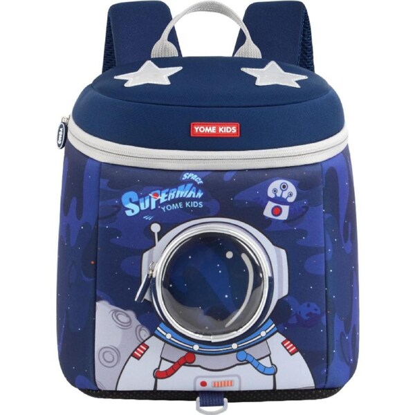 YOME Waterproof Kids School Backpack With Back Support and Airflow For kindergarten-Year 2 Student Blue