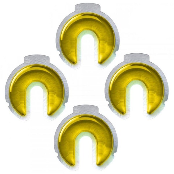 4pc Scosche 5.5ml MagicMount Refill Air Freshener For Fresche Mounts - Lemon