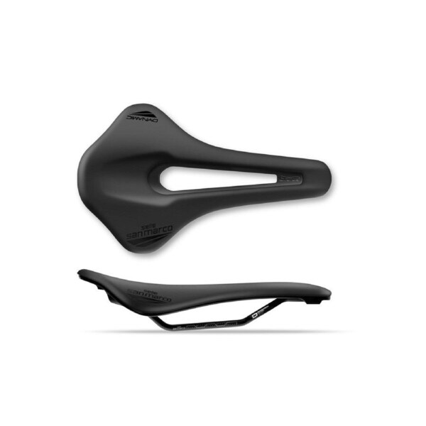 Selle San Marco Shortfit 2.0 Dynamic Open Fit Narrow Black - Black