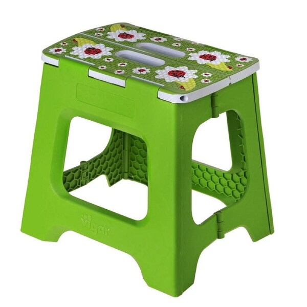Vigar Folding Stool - Ladybug 32cm