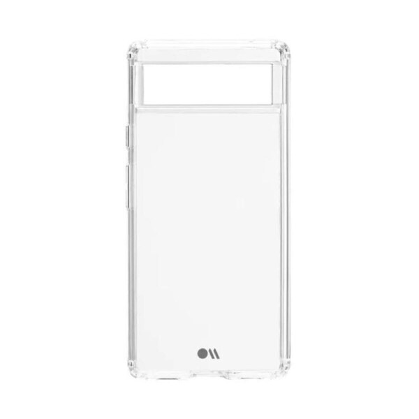 Case-Mate Antimicrobial Slim/Tough Phone Case/Cover For Google Pixel 6a Clear