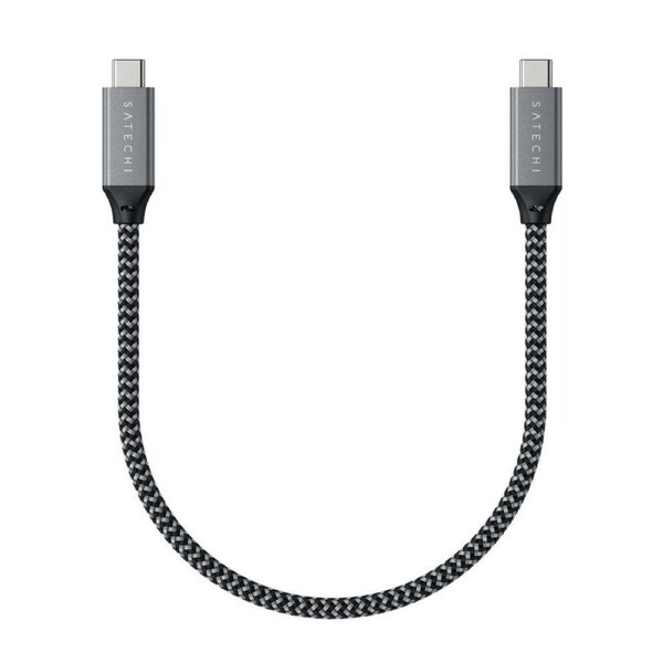 Satechi USB4 USB-C/USB-C 25cm Cable For 40Gbps Data Transfer/8k Video/Charging