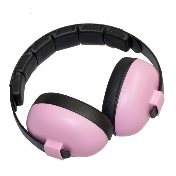Banz Ear Muffs Mini Petal Pink Baby/Kids/Infant 0-3y Lightweight Noise Reduction
