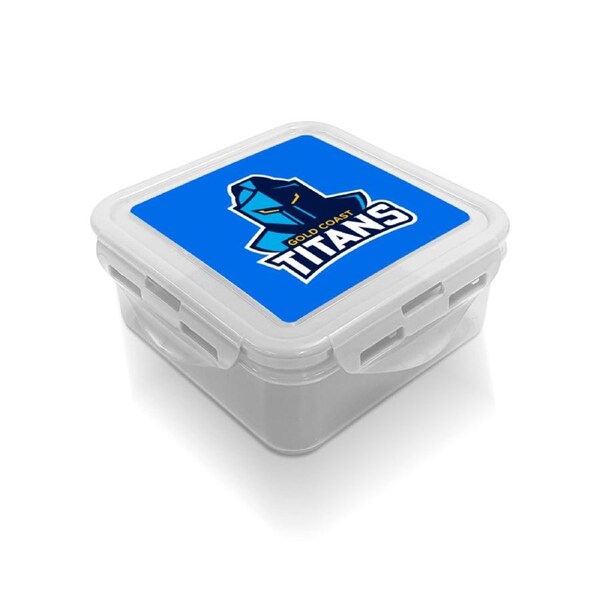 Gold Coast Titans NRL Sandwich Snack Container Lunch Box