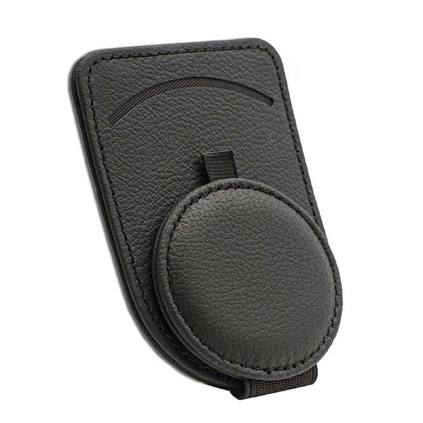 PU Leather Car Sunglasses Holder Eye Glasses Ticket Card Clip Holder Organizer