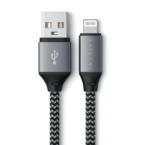 Satechi 25cm USB-A to Lightning Cable - ST-TAL10M
