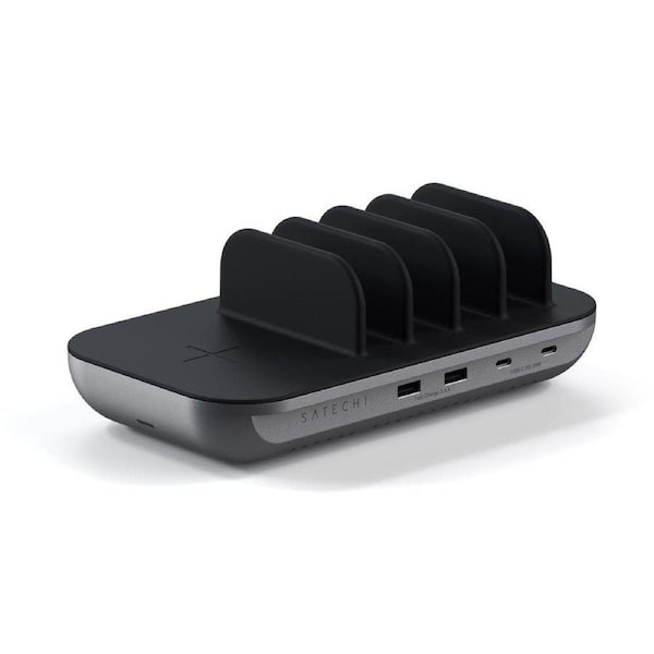 Satechi Dock5 Multi-Device Charging Station with Wireless Charging - ST-WCS5PM