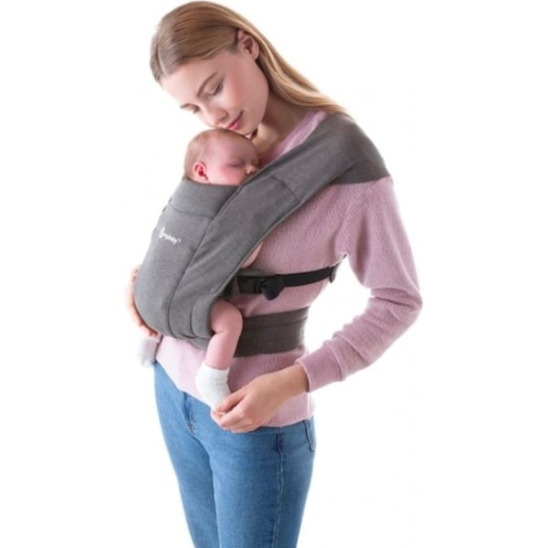 Ergobaby Embrace Cozy Newborn Baby Carrier - Heather Grey