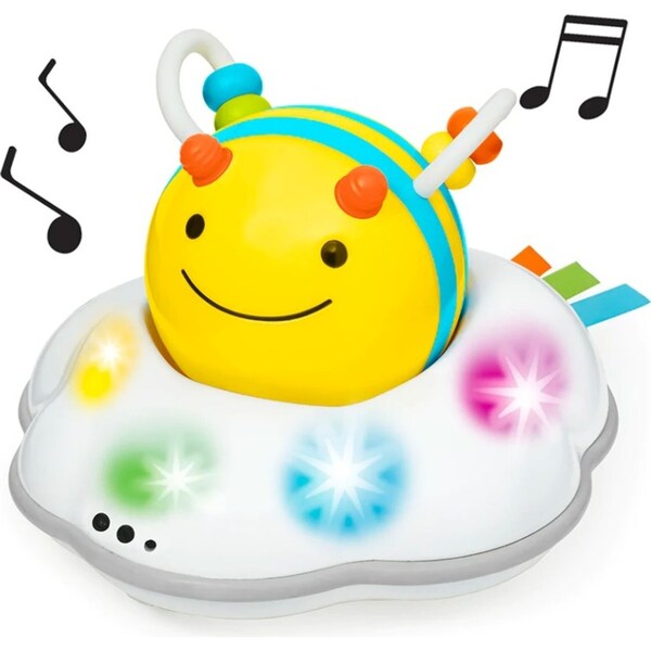 Skip Hop Explore & More Follow Me Crawl Toy Bee - Lights Music & Movement