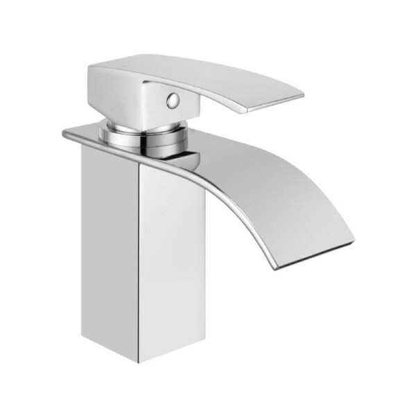 Bathroom Chrome Square Basin Mixer Tap Vanity Sink Brass WELS 6Star 4L/M