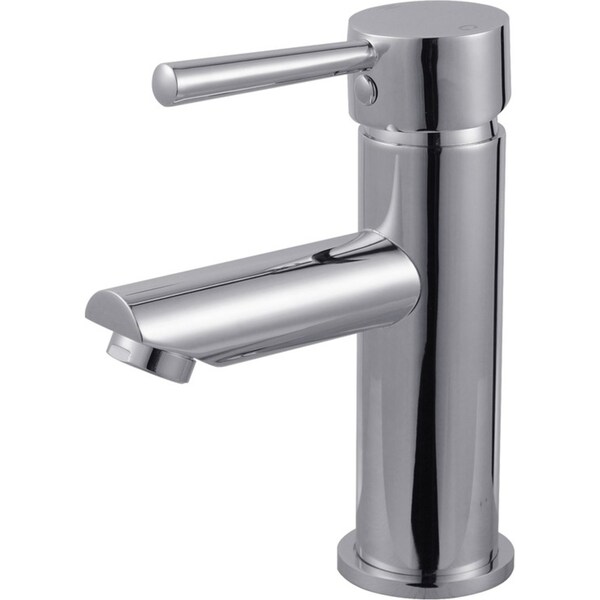 Bathroom Mixer Tap Round Mixer Basin Faucet Sink Solid Brass WELS Silver