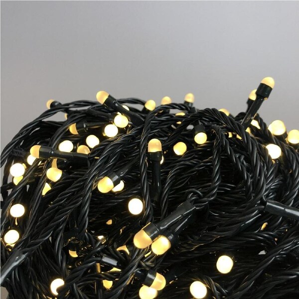 Frosted String Lights 320 LED Warm White