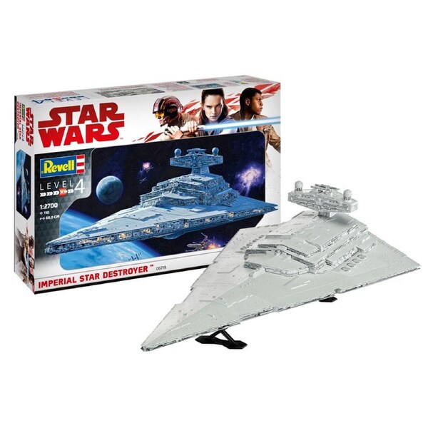 Revell Star Wars 1:2700 60cm Imperial Star Destroyer Model Kit Kids Toy 12y+