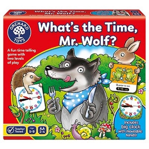 Orchard Toys - Whats the Time Mr Wolf?