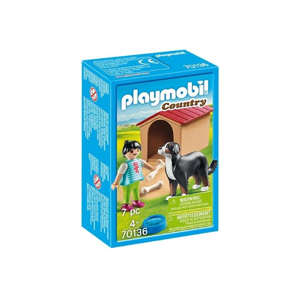 Playmobil Dog with Doghouse