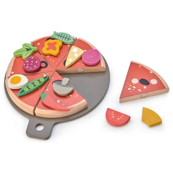 Tender Leaf Toys Pretend Pizza Party