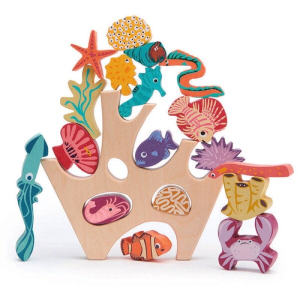 Tender Leaf Toys Stacking Coral Reef
