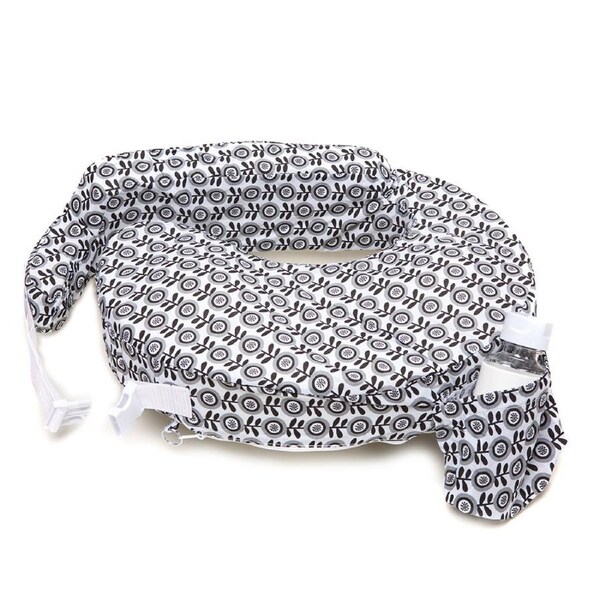 My Brest Friend Nursing/Breastfeeding Support Pillow w/ Pocket Midnight Poppy