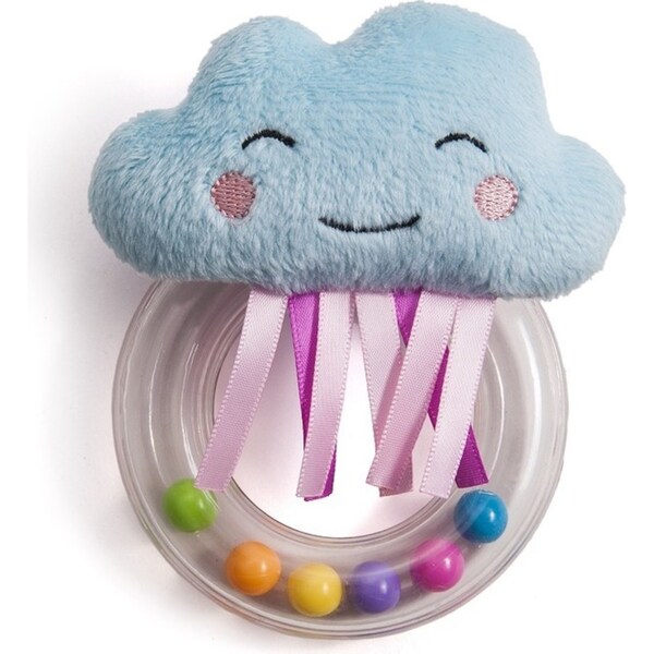 Taf Toys 11cm Cheerful Cloud Rattle Baby/Infant 0m+ Sensory Development Play Toy