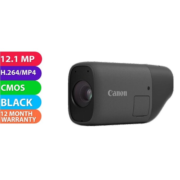 Canon PowerShot ZOOM Digital Camera Black - BRAND NEW