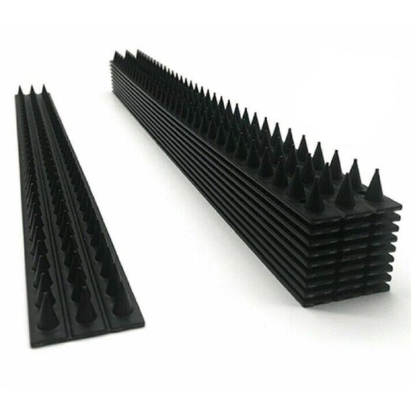 Ozoffer 12pc Bird Spikes Human Cat Possum Mouse Pest Control Spiked Fence Wall Deterrent