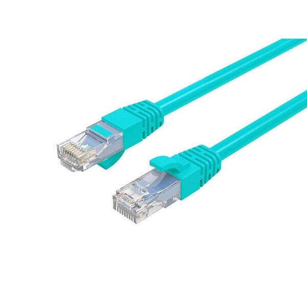 Cruxtec 20m Cat6 RJ45 Patch Lead LAN Internet Ethernet Network Cable/Cord Green