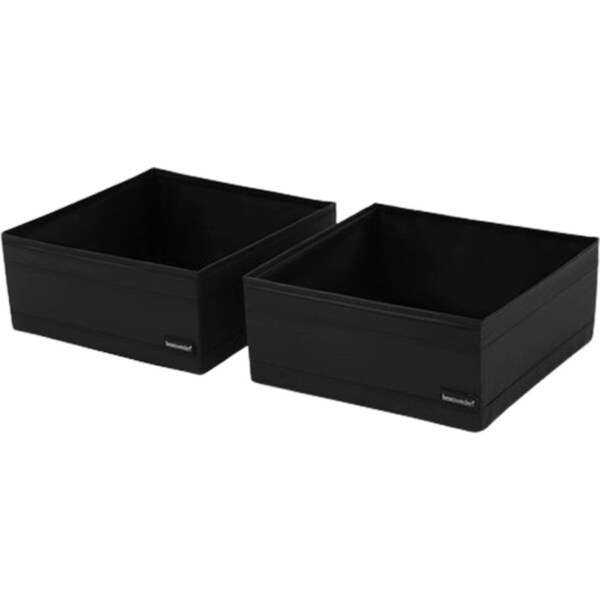 2PCS Foldable Storage Cube Box Home Closet Wardrobe Organiser Shelf Container