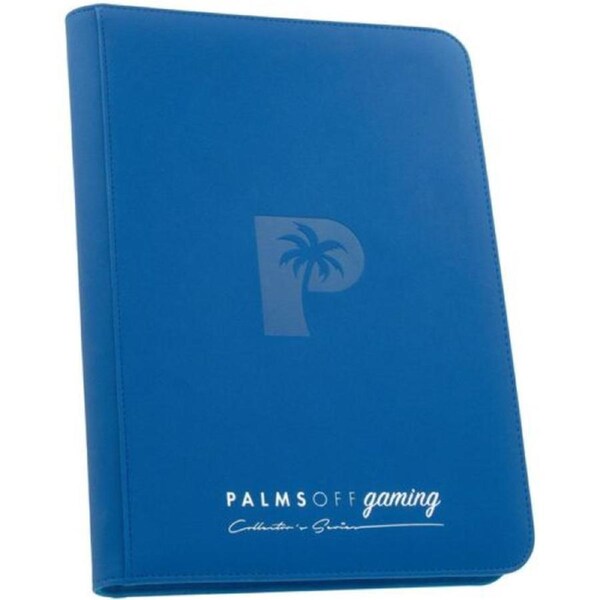 Palms Off Gaming - 9 Pocket Collectors Series Trading Card Binder (Blue)