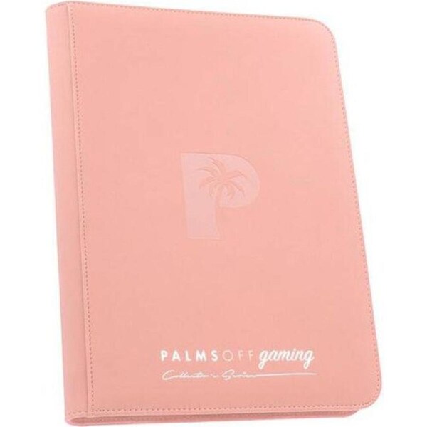 Palms Off Gaming - 9 Pocket Collectors Series Trading Card Binder (Pink)