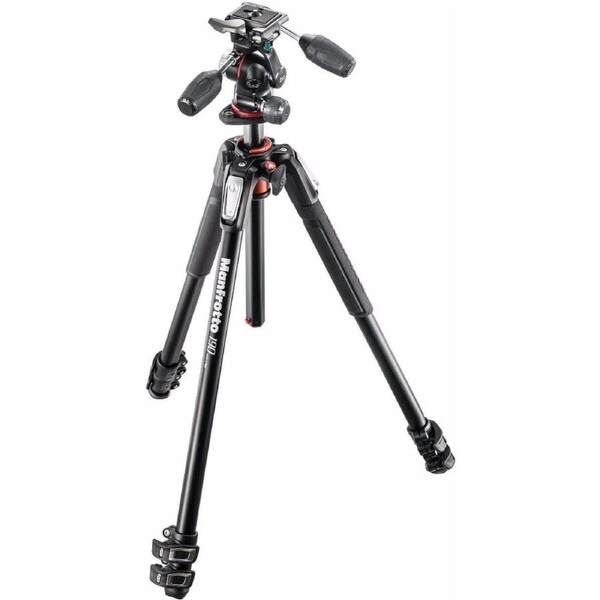 Manfrotto MK190XPRO3-3W - 3 Section Tripod Kit with 3 Way Head