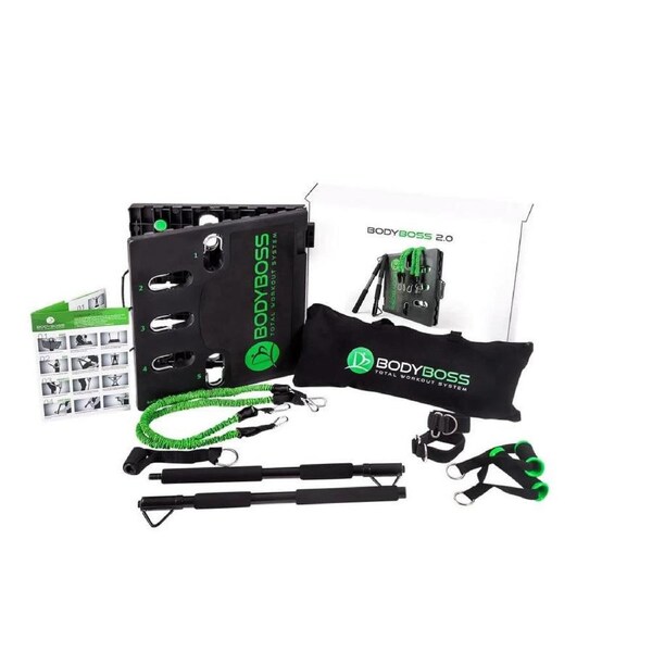 BodyBoss Home Gym 2.0 - Full Portable Gym Home Workout
