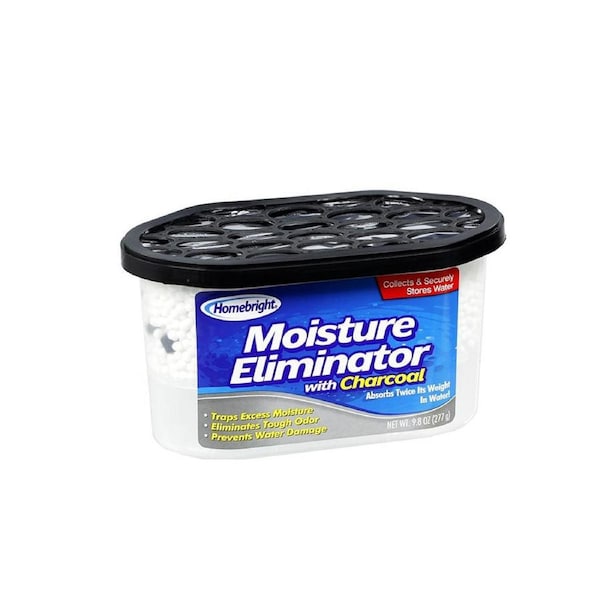 1 x Moisture Eliminator with Charcoal Humidity Damp Absorber 277g Container