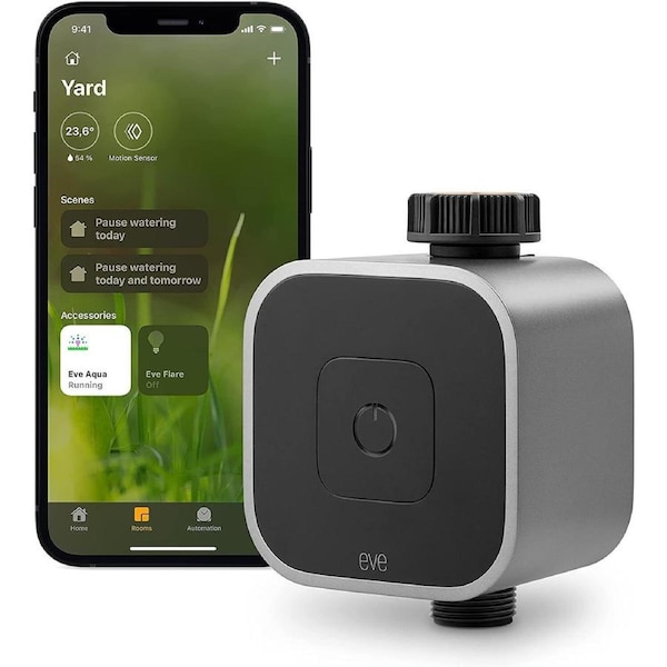 Eve Aqua Smart Water Controller with Apple HomeKit or Siri Technology