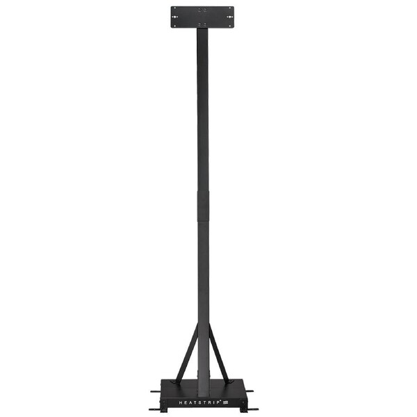 Heatstrip 205cm Portable Stand Heater Mild Steel For Heatstrip Heaters Black