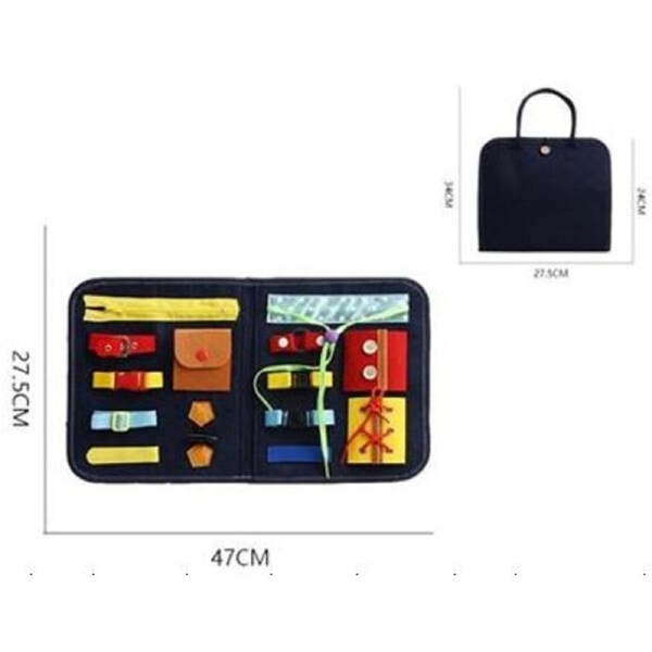 Tactile Toddler Activity Book
