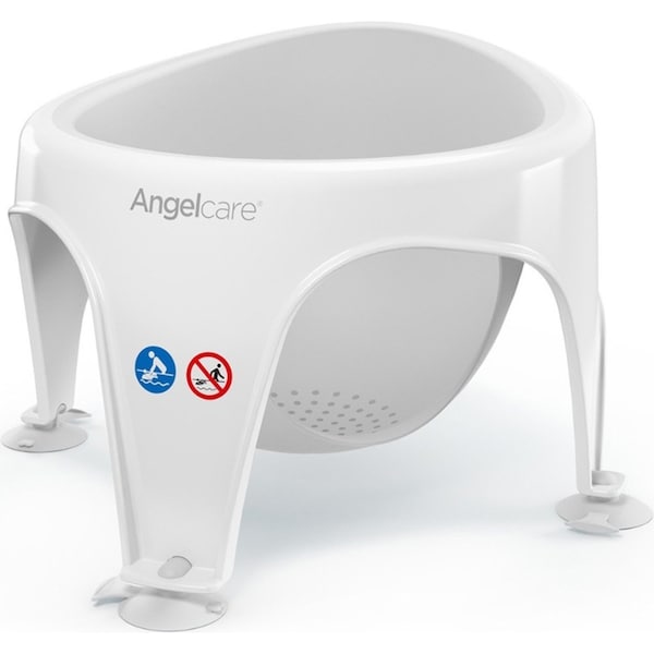 Angelcare AC588 Baby Bath Soft Touch Ring Seat - Grey