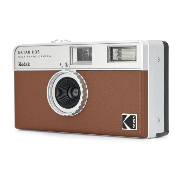 Kodak Ektar H35 Half Frame Film Camera - Brown