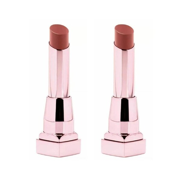 2 x Maybelline Color Sensational Shine Compulsion Lipstick 3g - 065 Spicy Mauve