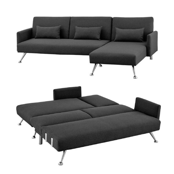 Foret 3 Seater Sofa Bed Modular Corner Lounge Couch