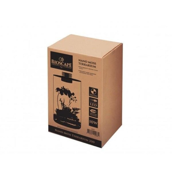 Bioscape Nano Moss Terrarium 200 Cylinder 10w
